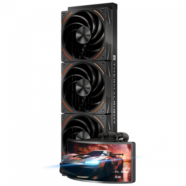 Водяное охлаждение для процессора Thermalright Rainbow Vision 360 Turbo Black — для бизнеса и офиса Водяное охлаждение для процессора Thermalright Rainbow Vision 360 Turbo Black — для бизнеса и офиса
