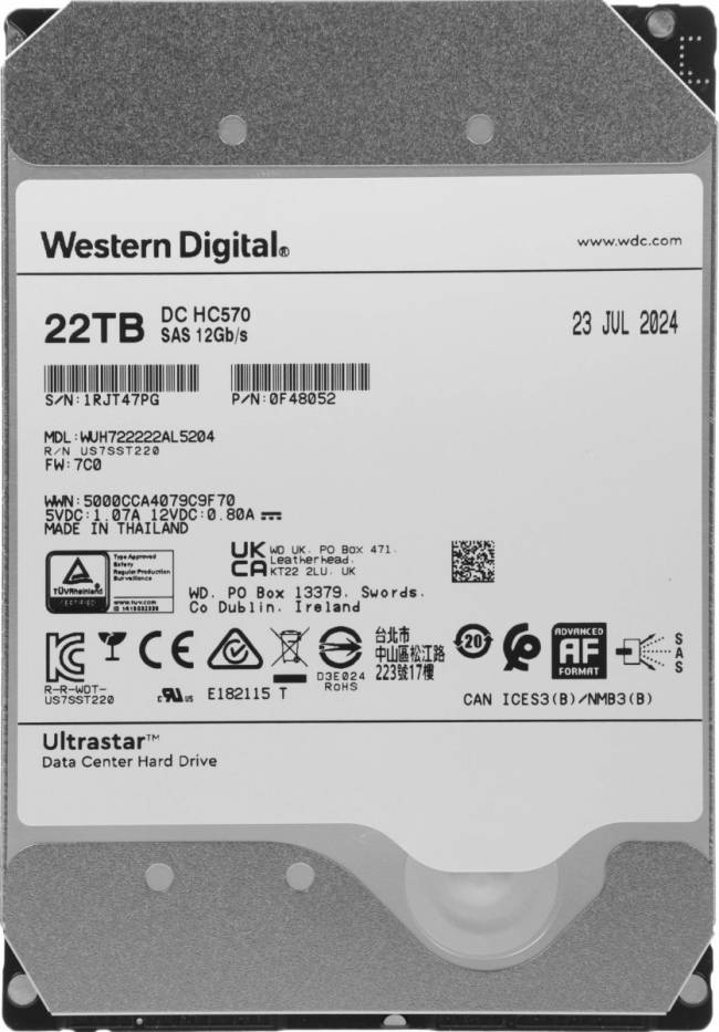 Жесткий диск WD 0F48052 — для бизнеса и офиса Жесткий диск WD 0F48052 — для бизнеса и офиса