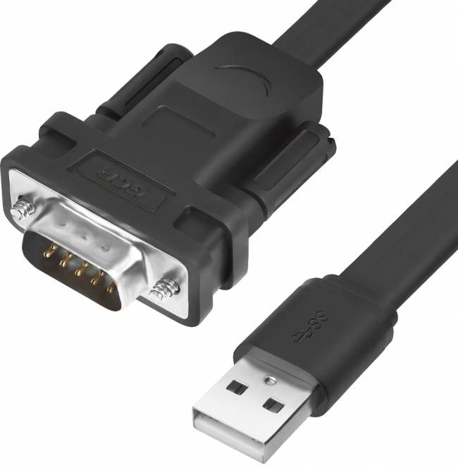 Greenconnect Конвертер-переходник 2.0m плоский, черный, 28/26 AWG, USB 2.0 AM / DB9 RS-232 PROF GCR-UOC5M-BCG-2.0m, чипсет PL2303RA Greenconnect 2.0м плоский, черный, 28/26 AWG, USB 2.0 AM / DB9 RS-232 PROF, чипсет PL2303RA — для бизнеса и офиса Greenconnect Конвертер-переходник 2.0m плоский, черный, 28/26 AWG, USB 2.0 AM / DB9 RS-232 PROF GCR-UOC5M-BCG-2.0m, чипсет PL2303RA Greenconnect 2.0м плоский, черный, 28/26 AWG, USB 2.0 AM / DB9 RS-232 PROF, чипсет PL2303RA — для бизнеса и офиса