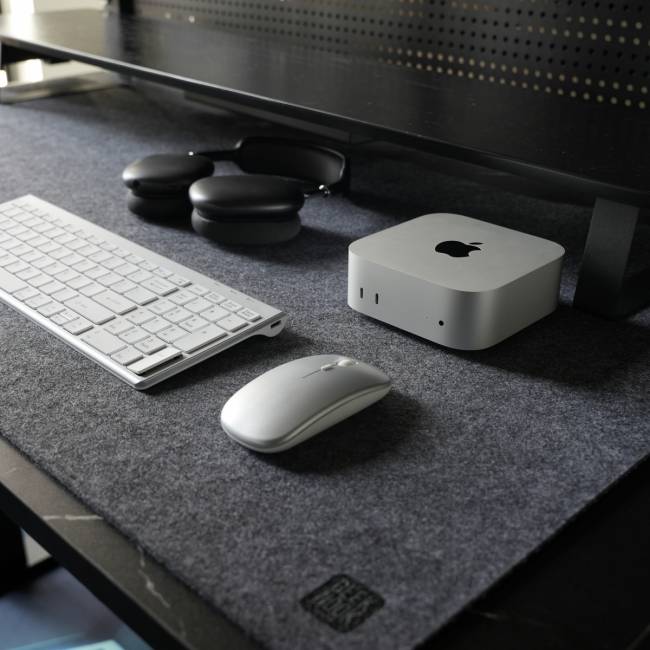 Коврик для мыши Geek Nook 120х60 см Dark Gray Felt (20240407) — для бизнеса и офиса Коврик для мыши Geek Nook 120х60 см Dark Gray Felt (20240407) — для бизнеса и офиса
