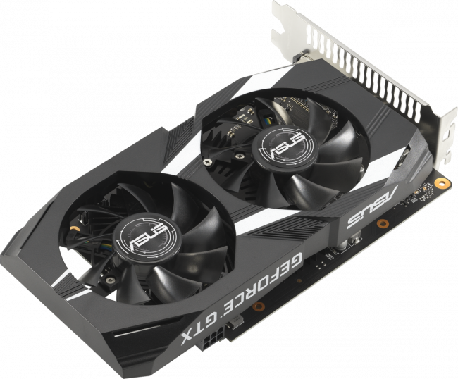 Видеокарта ASUS DUAL-GTX1650-4GD6-P-V2 — для бизнеса и офиса Видеокарта ASUS DUAL-GTX1650-4GD6-P-V2 — для бизнеса и офиса