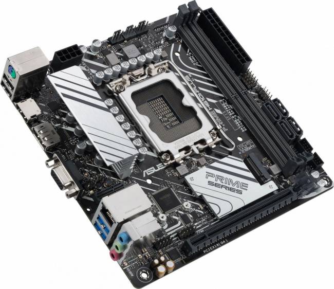 Материнская плата ASUS PRIME H610I-PLUS-CSM — для бизнеса и офиса Материнская плата ASUS PRIME H610I-PLUS-CSM — для бизнеса и офиса