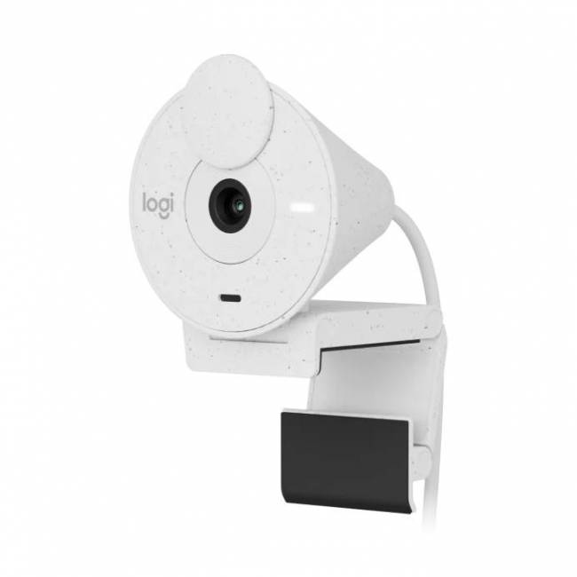 Веб-камера Logitech Brio 300 Full HD webcam - OFF-WHITE - USB — для бизнеса и офиса Веб-камера Logitech Brio 300 Full HD webcam - OFF-WHITE - USB — для бизнеса и офиса