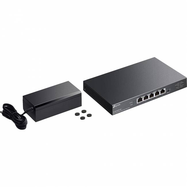 Коммутатор TP-Link TL-SG105PP-M2 — для бизнеса и офиса Коммутатор TP-Link TL-SG105PP-M2 — для бизнеса и офиса