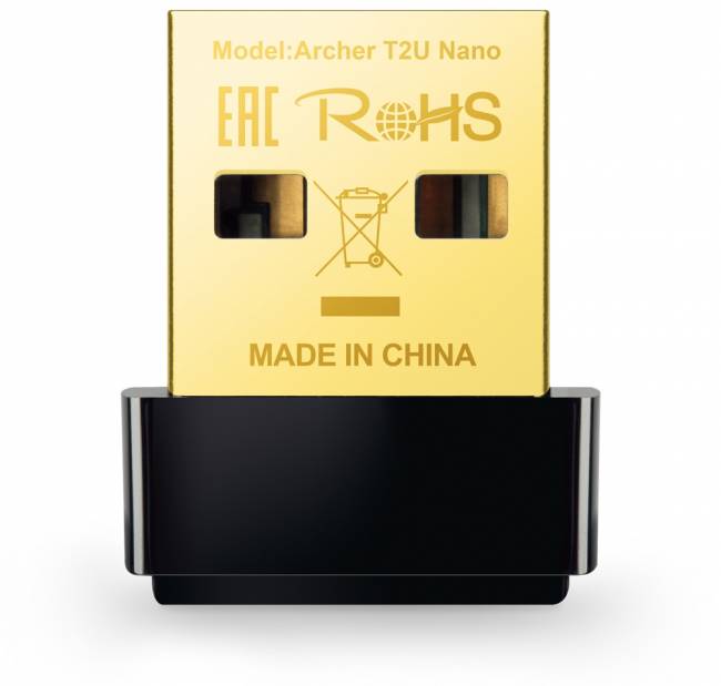 Адаптер Wi-Fi TP-Link Archer T2U Nano — для бизнеса и офиса Адаптер Wi-Fi TP-Link Archer T2U Nano — для бизнеса и офиса