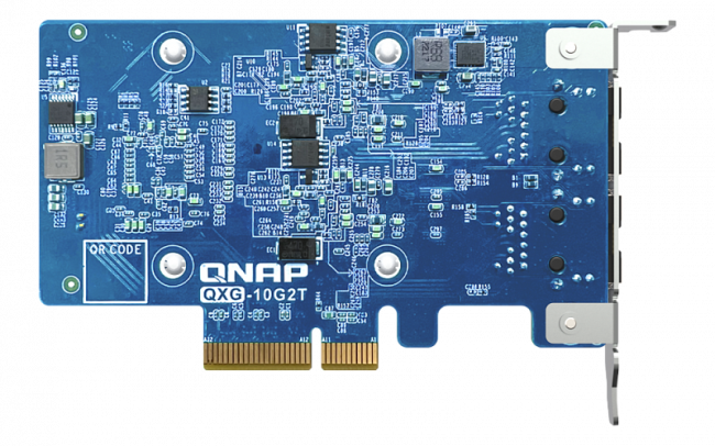 Сетевая карта QNAP QXG-10G2T — для бизнеса и офиса Сетевая карта QNAP QXG-10G2T — для бизнеса и офиса