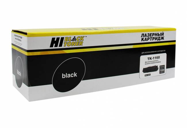 Тонер-картридж Hi-Black (HB-TK-1160) для Kyocera P2040dn/P2040dw, 7,2K, без чипа — для бизнеса и офиса Тонер-картридж Hi-Black (HB-TK-1160) для Kyocera P2040dn/P2040dw, 7,2K, без чипа — для бизнеса и офиса