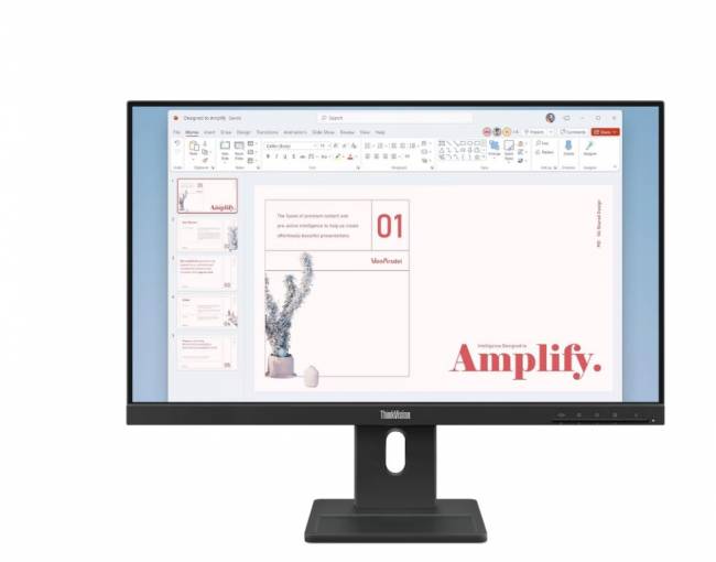 Мониторы LCD Монитор Lenovo 23,8" E24-40, 16:9, IPS, FHD, 4ms, 250cd, 100Hz, VGA, HDMI, DP, SPK, HAS — для бизнеса и офиса Мониторы LCD Монитор Lenovo 23,8" E24-40, 16:9, IPS, FHD, 4ms, 250cd, 100Hz, VGA, HDMI, DP, SPK, HAS — для бизнеса и офиса