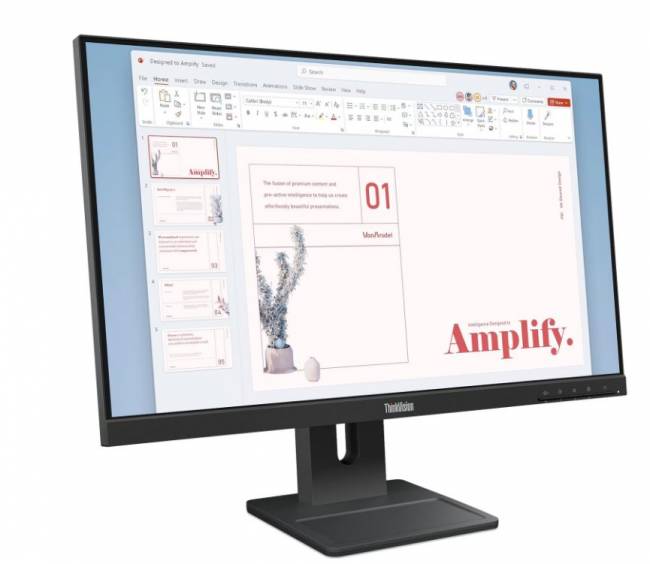 Мониторы LCD Монитор Lenovo 23,8" E24-40, 16:9, IPS, FHD, 4ms, 250cd, 100Hz, VGA, HDMI, DP, SPK, HAS — для бизнеса и офиса Мониторы LCD Монитор Lenovo 23,8" E24-40, 16:9, IPS, FHD, 4ms, 250cd, 100Hz, VGA, HDMI, DP, SPK, HAS — для бизнеса и офиса