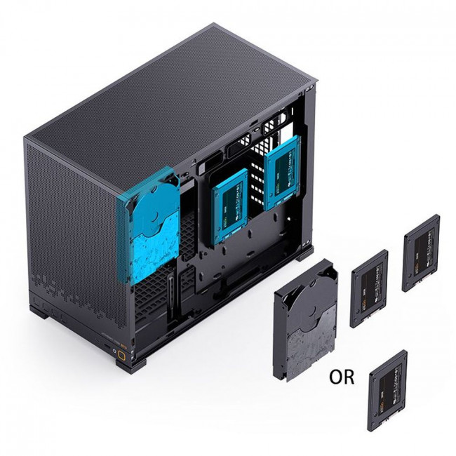 Корпус без блока питания JONSBO D32 STD BLACK — для бизнеса и офиса Корпус без блока питания JONSBO D32 STD BLACK — для бизнеса и офиса