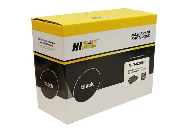 Картридж Hi-Black (HB-MLT-D205E) для Samsung ML-3710/SCX-5637, 10K — для бизнеса и офиса Картридж Hi-Black (HB-MLT-D205E) для Samsung ML-3710/SCX-5637, 10K — для бизнеса и офиса