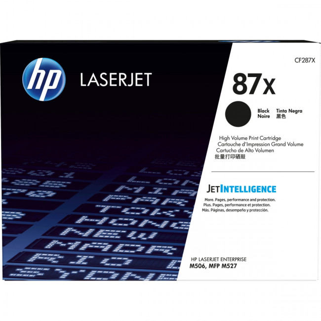 Тонер-картридж HP 87X Black Original LaserJet Toner Cartridge (CF287X) — для бизнеса и офиса