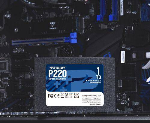 Накопитель SSD Patriot P220S1TB25 — для бизнеса и офиса Накопитель SSD Patriot P220S1TB25 — для бизнеса и офиса