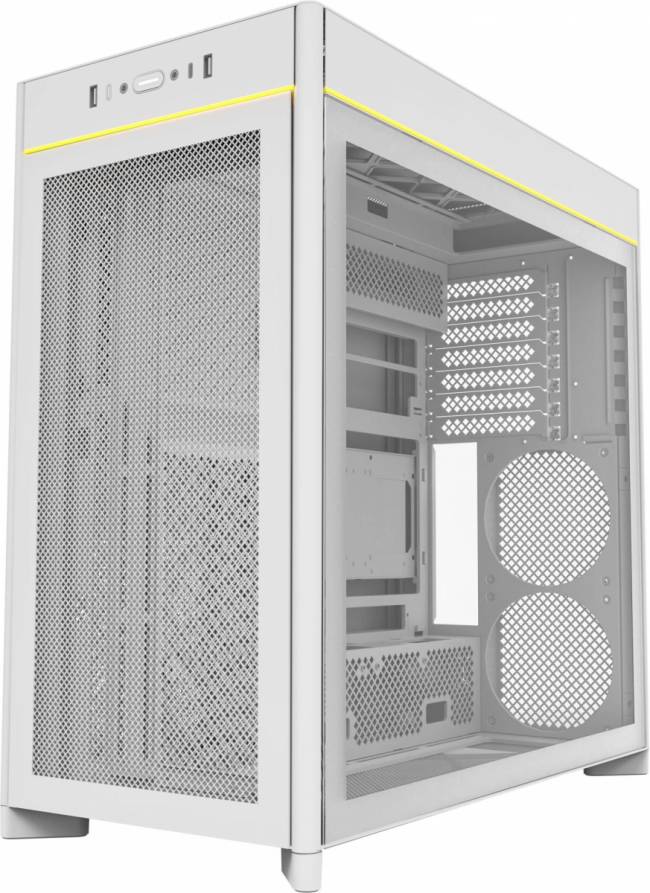 Корпус Montech HS01 WHITE — для бизнеса и офиса Корпус Montech HS01 WHITE — для бизнеса и офиса