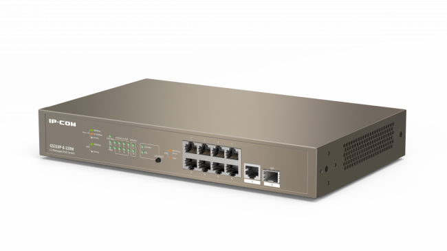 PoE коммутатор Tenda G5310P-8-150W — для бизнеса и офиса PoE коммутатор Tenda G5310P-8-150W — для бизнеса и офиса