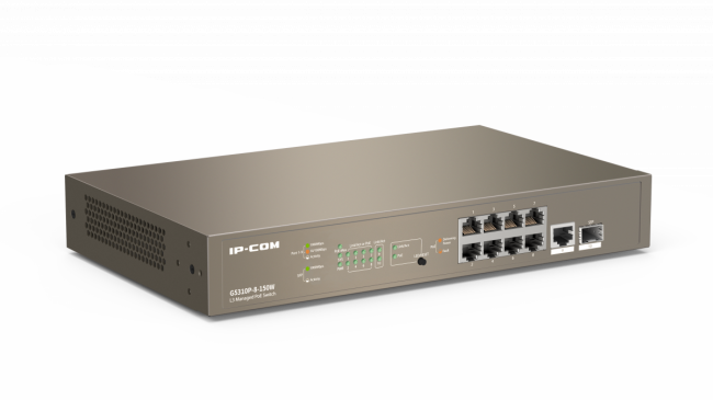 PoE коммутатор Tenda G5310P-8-150W — для бизнеса и офиса PoE коммутатор Tenda G5310P-8-150W — для бизнеса и офиса