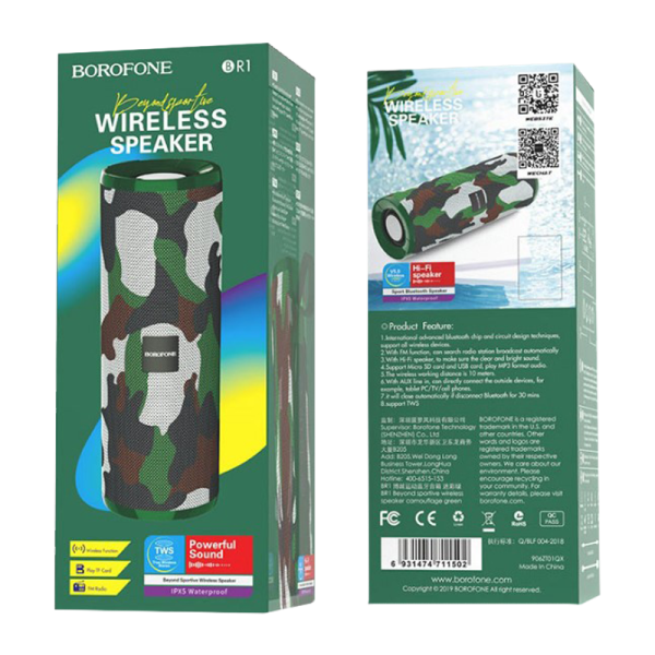 Колонка Borofone & HOCO BR1 — для бизнеса и офиса Колонка Borofone & HOCO BR1 — для бизнеса и офиса
