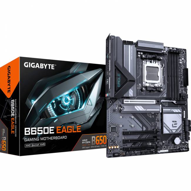 Материнская плата Gigabyte B650E EAGLE — для бизнеса и офиса Материнская плата Gigabyte B650E EAGLE — для бизнеса и офиса