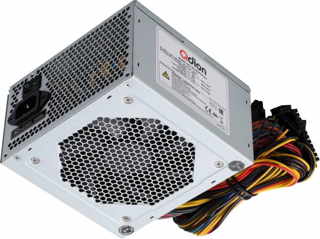 Блок питания 650Вт FSP QDION QD-650PNR 80+ ATX — для бизнеса и офиса Блок питания 650Вт FSP QDION QD-650PNR 80+ ATX — для бизнеса и офиса
