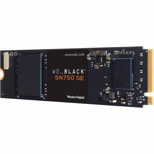Твердотельный накопитель WD Black SN750 SE 500GB (WDS500G1B0E) — для бизнеса и офиса Твердотельный накопитель WD Black SN750 SE 500GB (WDS500G1B0E) — для бизнеса и офиса