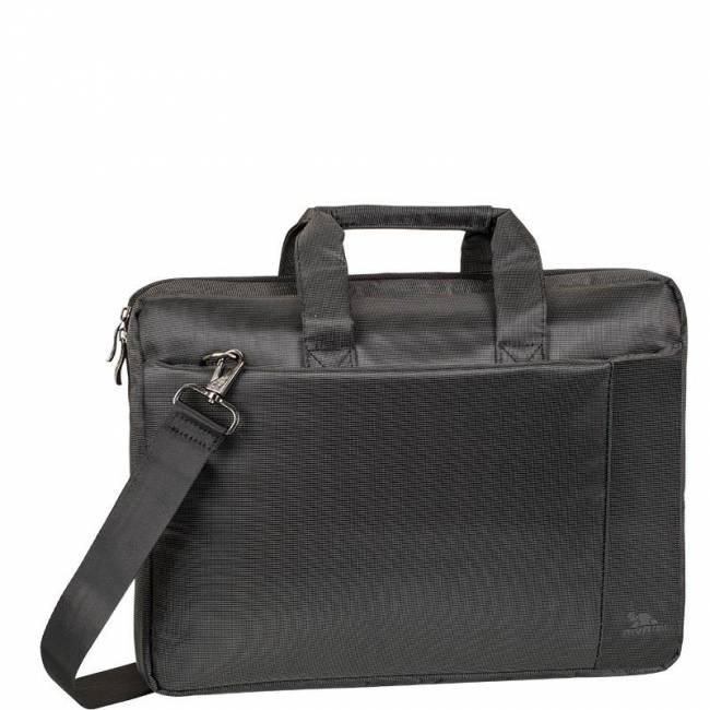 Сумка для ноутбука 15.6" Riva 8231 BLACK — для бизнеса и офиса Сумка для ноутбука 15.6" Riva 8231 BLACK — для бизнеса и офиса
