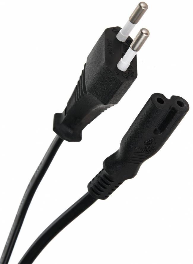 Кабель для аудио-видео техники IEC-320-C7 -- розетка EU, 2-pin <VDE>, VCOM <CE023-CU0.5-1.8>, 1,8m VCOM CE023-CU0.5-1.8M — для бизнеса и офиса Кабель для аудио-видео техники IEC-320-C7 -- розетка EU, 2-pin <VDE>, VCOM <CE023-CU0.5-1.8>, 1,8m VCOM CE023-CU0.5-1.8M — для бизнеса и офиса