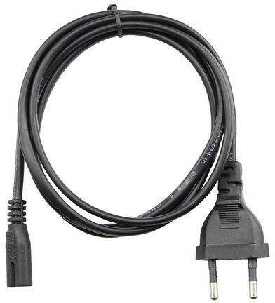 Кабель для аудио-видео техники IEC-320-C7 -- розетка EU, 2-pin <VDE>, VCOM <CE023-CU0.5-1.8>, 1,8m VCOM CE023-CU0.5-1.8M — для бизнеса и офиса Кабель для аудио-видео техники IEC-320-C7 -- розетка EU, 2-pin <VDE>, VCOM <CE023-CU0.5-1.8>, 1,8m VCOM CE023-CU0.5-1.8M — для бизнеса и офиса