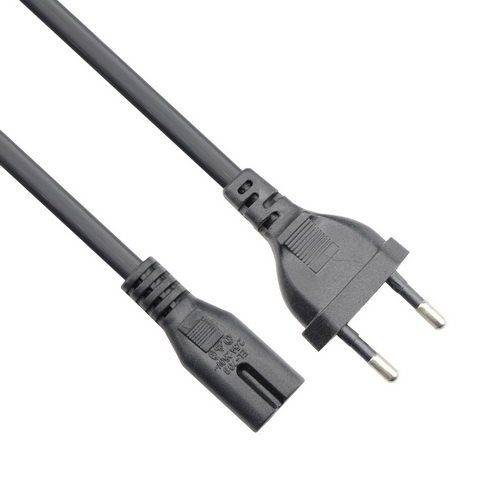 Кабель для аудио-видео техники IEC-320-C7 -- розетка EU, 2-pin <VDE>, VCOM <CE023-CU0.5-1.8>, 1,8m VCOM CE023-CU0.5-1.8M — для бизнеса и офиса Кабель для аудио-видео техники IEC-320-C7 -- розетка EU, 2-pin <VDE>, VCOM <CE023-CU0.5-1.8>, 1,8m VCOM CE023-CU0.5-1.8M — для бизнеса и офиса