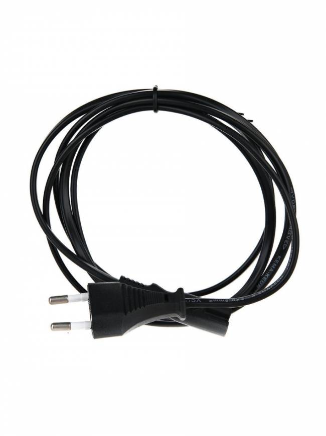 Кабель для аудио-видео техники IEC-320-C7 -- розетка EU, 2-pin <VDE>, VCOM <CE023-CU0.5-1.8>, 1,8m VCOM CE023-CU0.5-1.8M — для бизнеса и офиса Кабель для аудио-видео техники IEC-320-C7 -- розетка EU, 2-pin <VDE>, VCOM <CE023-CU0.5-1.8>, 1,8m VCOM CE023-CU0.5-1.8M — для бизнеса и офиса
