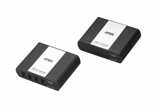 4-портовый USB 2.0-удлинитель по кабелю Cat.5 ATEN UEH4102 — для бизнеса и офиса 4-портовый USB 2.0-удлинитель по кабелю Cat.5 ATEN UEH4102 — для бизнеса и офиса