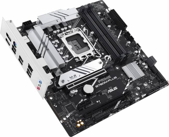 Материнская плата ASUS PRIME B760M-PLUS — для бизнеса и офиса Материнская плата ASUS PRIME B760M-PLUS — для бизнеса и офиса