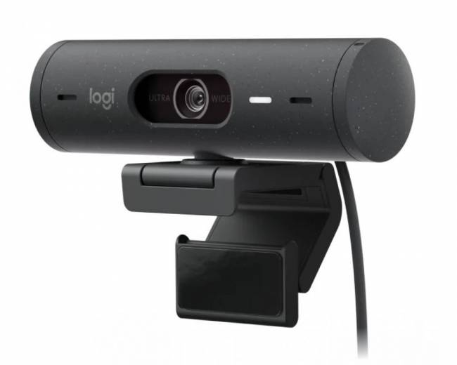 Веб-камера Logitech BRIO 500 HD Webcam - GRAPHITE - USB — для бизнеса и офиса Веб-камера Logitech BRIO 500 HD Webcam - GRAPHITE - USB — для бизнеса и офиса