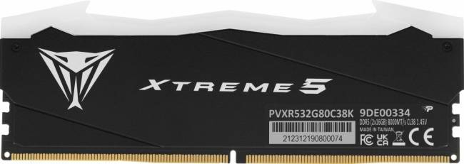 Память DDR5 2x16Gb 8000MHz Patriot PVXR532G80C38K — для бизнеса и офиса Память DDR5 2x16Gb 8000MHz Patriot PVXR532G80C38K — для бизнеса и офиса
