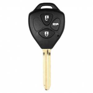 Корпус ключа TOYOTA 3 кнопки TOYO-15 TOY43, с лого