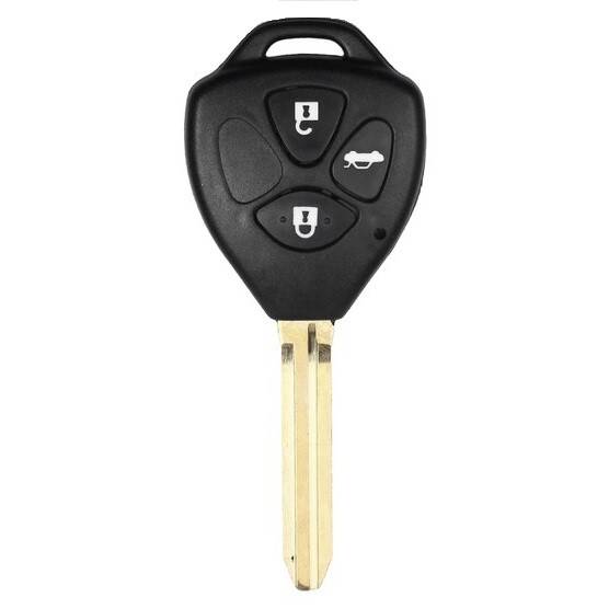 Корпус ключа TOYOTA 3 кнопки TOYO-15 TOY43, с лого — для бизнеса и офиса Корпус ключа TOYOTA 3 кнопки TOYO-15 TOY43, с лого — для бизнеса и офиса