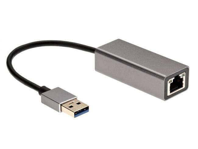 Кабель-переходник USB 3.0 (Am) --> LAN RJ-45 1000 Mbps, Alum Shell, iOpen (Aopen/Qust) <ADU312M> VCOM ADU312M — для бизнеса и офиса Кабель-переходник USB 3.0 (Am) --> LAN RJ-45 1000 Mbps, Alum Shell, iOpen (Aopen/Qust) <ADU312M> VCOM ADU312M — для бизнеса и офиса