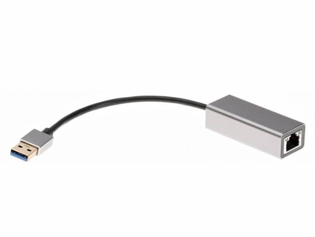 Кабель-переходник USB 3.0 (Am) --> LAN RJ-45 1000 Mbps, Alum Shell, iOpen (Aopen/Qust) <ADU312M> VCOM ADU312M — для бизнеса и офиса Кабель-переходник USB 3.0 (Am) --> LAN RJ-45 1000 Mbps, Alum Shell, iOpen (Aopen/Qust) <ADU312M> VCOM ADU312M — для бизнеса и офиса