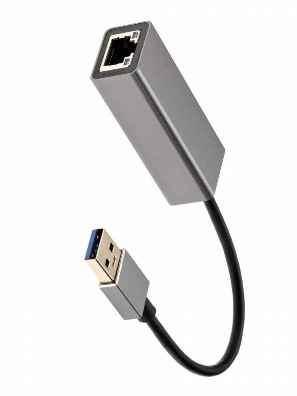 Кабель-переходник USB 3.0 (Am) --> LAN RJ-45 1000 Mbps, Alum Shell, iOpen (Aopen/Qust) <ADU312M> VCOM ADU312M — для бизнеса и офиса Кабель-переходник USB 3.0 (Am) --> LAN RJ-45 1000 Mbps, Alum Shell, iOpen (Aopen/Qust) <ADU312M> VCOM ADU312M — для бизнеса и офиса