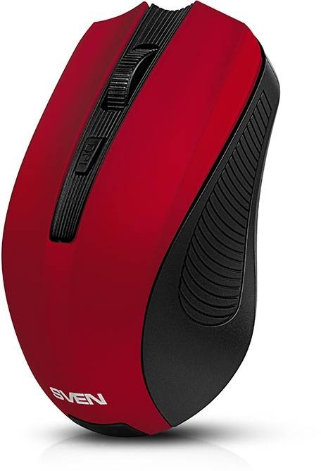 Беспроводная мышь SVEN RX-350W красная (5+1кл. 600-1400DPI, SoftTouch, блист) Sven RX-350W — для бизнеса и офиса Беспроводная мышь SVEN RX-350W красная (5+1кл. 600-1400DPI, SoftTouch, блист) Sven RX-350W — для бизнеса и офиса