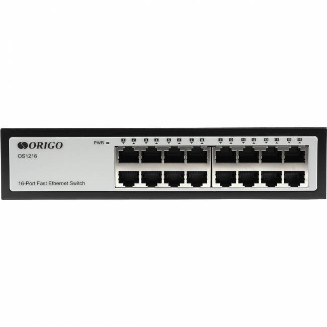 Коммутатор Origo OS1216/A1A — для бизнеса и офиса Коммутатор Origo OS1216/A1A — для бизнеса и офиса