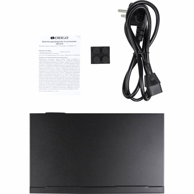 Коммутатор Origo OS1216/A1A — для бизнеса и офиса Коммутатор Origo OS1216/A1A — для бизнеса и офиса
