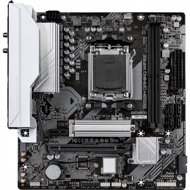 Материнская плата GIGABYTE B650M GAMING WIFI6E — для бизнеса и офиса