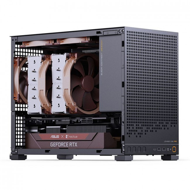 Корпус без блока питания JONSBO D32 PRO BLACK — для бизнеса и офиса