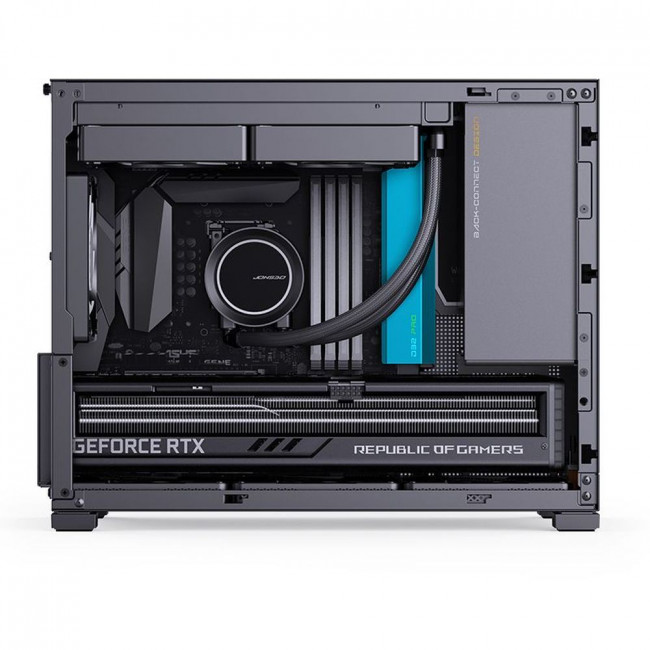 Корпус без блока питания JONSBO D32 PRO BLACK — для бизнеса и офиса