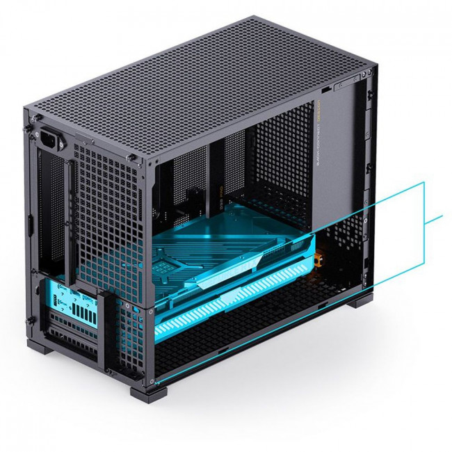 Корпус без блока питания JONSBO D32 PRO BLACK — для бизнеса и офиса