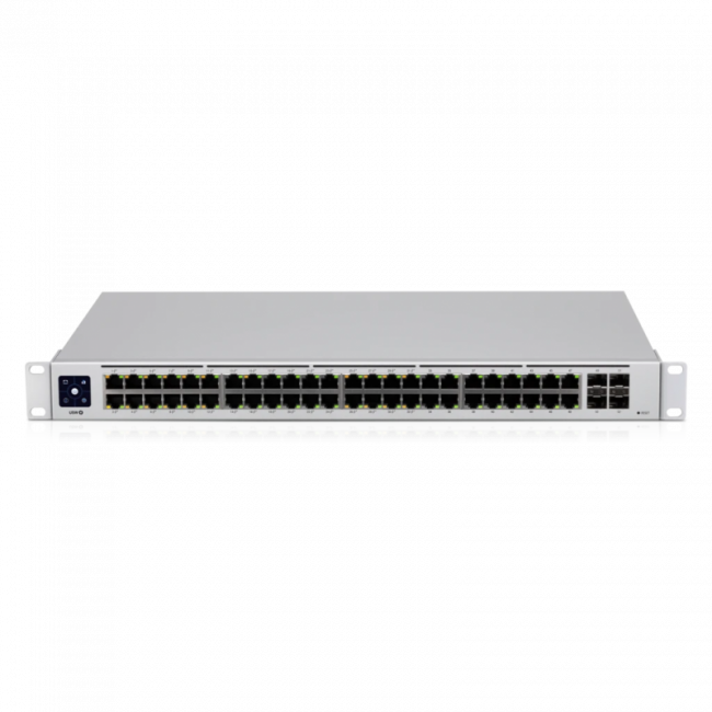 Коммутатор Ubiquiti USW-48-PoE — для бизнеса и офиса