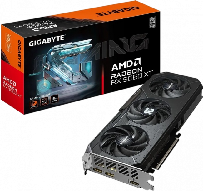 Видеокарта GIGABYTE GV-R9060XTGAMING OC-16GD — для бизнеса и офиса Видеокарта GIGABYTE GV-R9060XTGAMING OC-16GD — для бизнеса и офиса