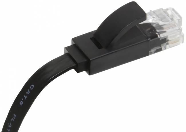 Greenconnect Патч-корд PROF плоский прямой 1.0m, UTP медь кат.6, черный, позолоченные контакты, 30 AWG, GCR-LNC616-1.0m, ethernet high speed 10 Гбит/с, RJ45, T568B Greenconnect RJ45(m) - RJ45(m) Cat. 6 U/UTP PVC 1м чёрный — для бизнеса и офиса Greenconnect Патч-корд PROF плоский прямой 1.0m, UTP медь кат.6, черный, позолоченные контакты, 30 AWG, GCR-LNC616-1.0m, ethernet high speed 10 Гбит/с, RJ45, T568B Greenconnect RJ45(m) - RJ45(m) Cat. 6 U/UTP PVC 1м чёрный — для бизнеса и офиса