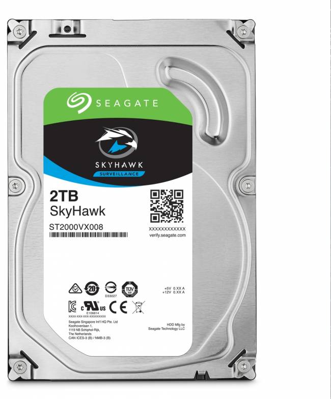 Жесткий диск Seagate SkyHawk Surveillance ST2000VX008 — для бизнеса и офиса Жесткий диск Seagate SkyHawk Surveillance ST2000VX008 — для бизнеса и офиса