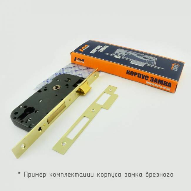 Корпус замка врезного КЗВ-100 старая медь — для бизнеса и офиса Корпус замка врезного КЗВ-100 старая медь — для бизнеса и офиса